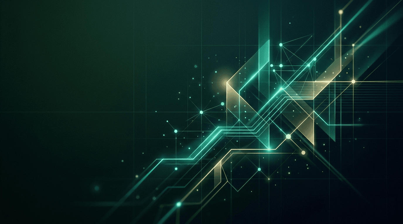 Why Your AI Marketing Is Producing Slop (And What to Do Before You Create Another Word) — abstract editorial hero illustration for a TurboAgents blog post on AI marketing.